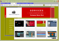 Blueframe Web screenshot